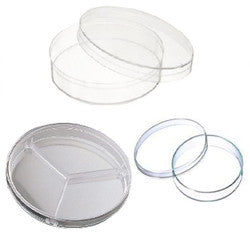 Plastic Petri dishes