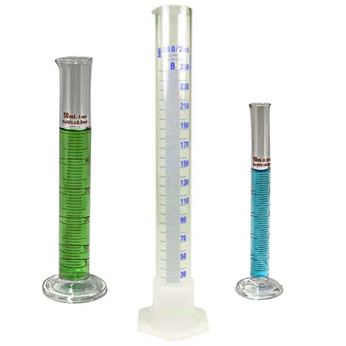 Cylinder Measuring 10mL, Tolerance +/- 0.2mL - Subd