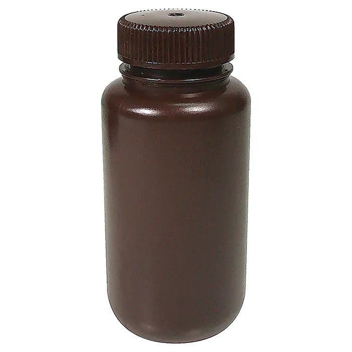 Bottle Round HDPE W/N Amber 150ml