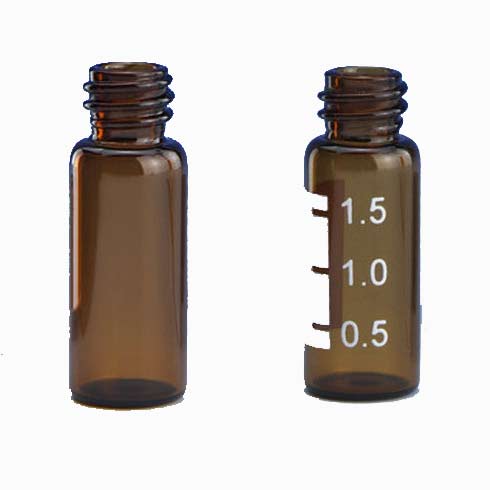 Vial Chromatography 1.8ml Amber, PK100 - All Types