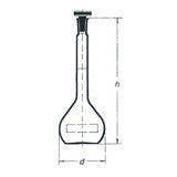 Volumetric Flask, Class A, Borosilicate Glass, Made In Europe, Each - All Models