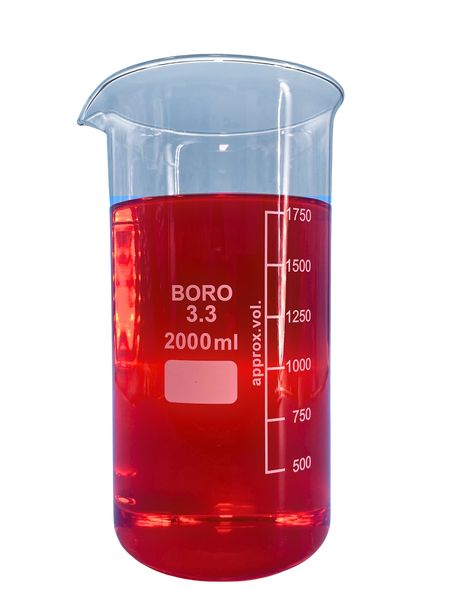 Borosilicate Glass Beaker, Tall Form - All Sizes