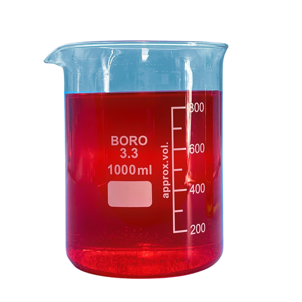 Borosilicate Glass Beaker, Low Form - All Sizes