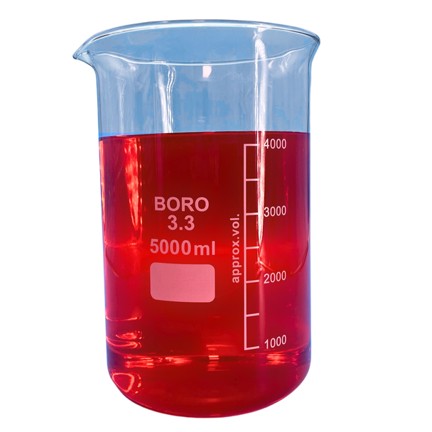 Borosilicate Glass Beaker, Low Form Each - All Sizes