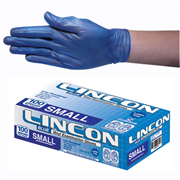 Lincon Vinyl Gloves, Recyclable, Low Powder, HACCP Grade - All Sizes