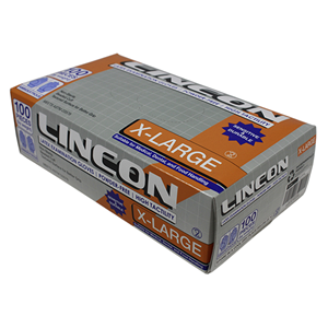 Lincon Biodegradable Latex Examination Gloves, ASTM, Powder Free, Cream Colour - All Sizes