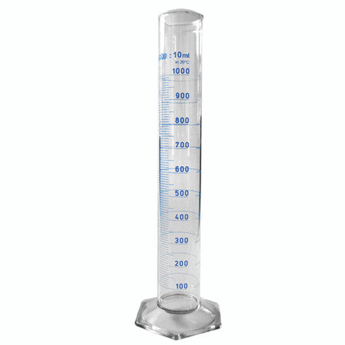 Measuring Cylinder, Tall Form, Borosilicate Glass, Each - All Models