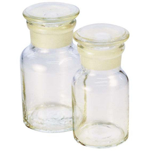 Lab Reagent Bottle Glass, Clear, Wide Mouth, 1 Litre Europea