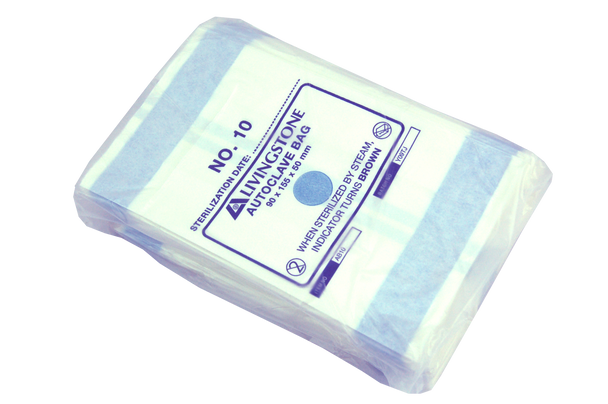 Autoclave Steam Sterilization Medical Paper Bags, Biodegradable - All Sizes