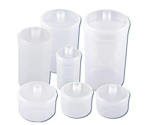 Weighing Bottles 400ml, Polyethylene with Lid, Autoclavable,