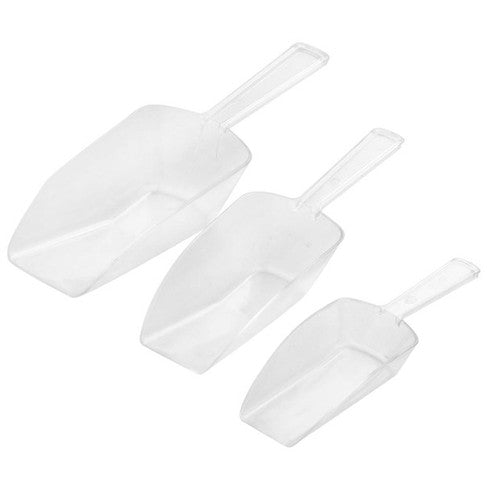 Measuring Scoop, White, Recyclable Polypropylene, Each - All Sizes