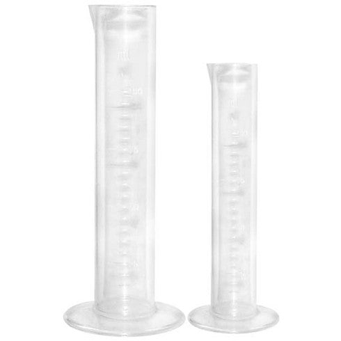 Aptaca Graduated Cylinder TPX (Polymethylpentene), Class B, High Form, Autoclavable, Each - All Sizes