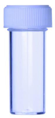 Blue Cap Specimen Containers, 25ml, 25D x 80H mm, Polystyren