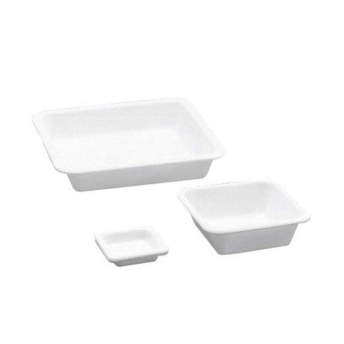 Balance Boats, Square, High Impact Recyclable Polystyrene, White - All Sizes