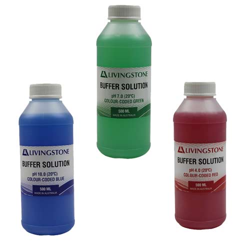 Buffer Solution, (20degC), Colour-coded, 500ml, Each - All Models