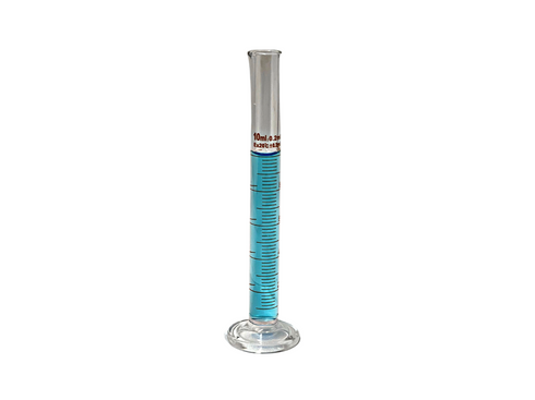 Cylinder Measuring 10mL, Tolerance +/- 0.2mL - Subdivision 0