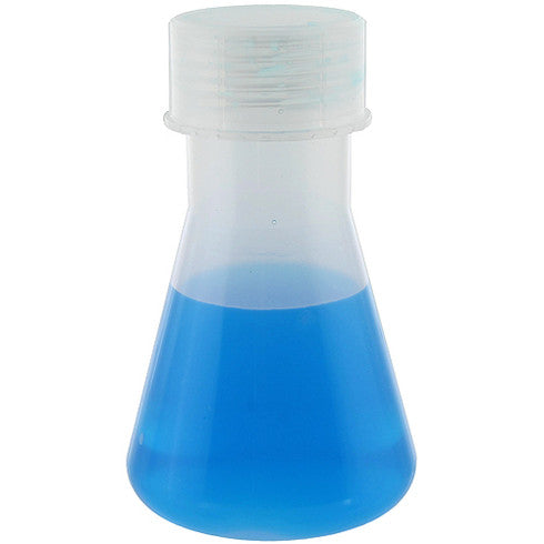 Erlenmeyer Flasks, 50ml, Flat bottom, Polypropylene, Narrow