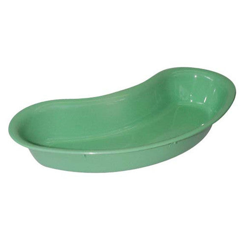 Kidney Dishes Tray, Polypropylene, Green, Autoclavable, Recyclable Plastic, Each - All Sizes