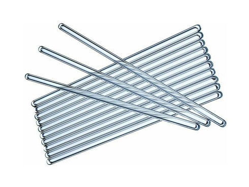 Glass Stirring Rod Length 200mm, Ø 6mm, Rods Stirrer, 10pcs