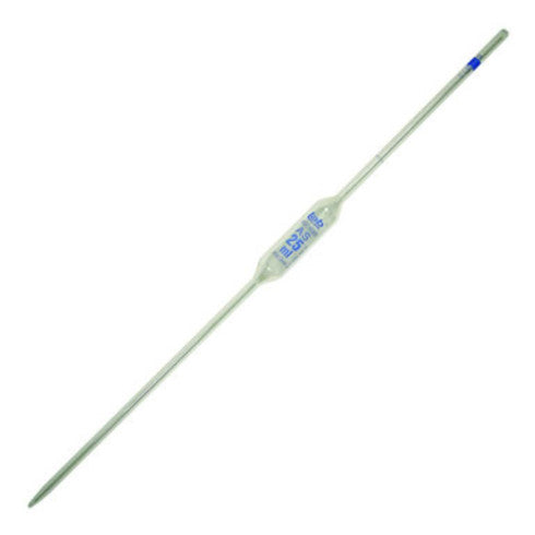 Pipette Volumetric Class AS 1mL, Tolerance +/- 0.008mL, Each