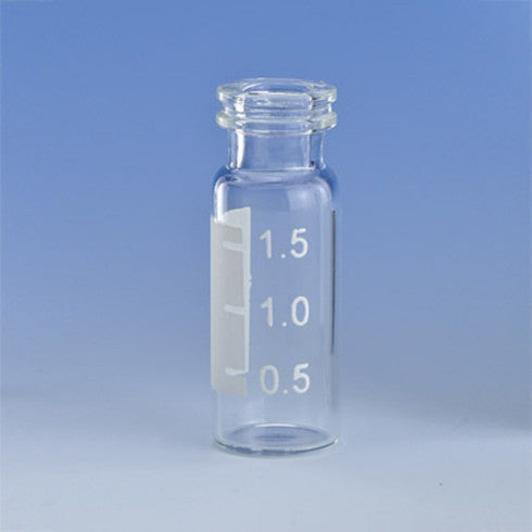 Vial Chromatography 1.8ml Clear, PK100 - All Types