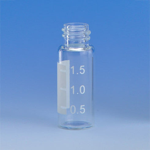 Vial 1.8ml Clear Screw Cap 8-425 Patch,PK100