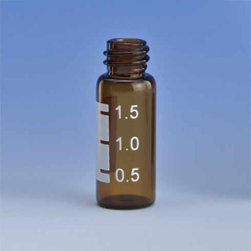 Vial 1.8ml Amber Screw Cap 8-425 Patch,PK100