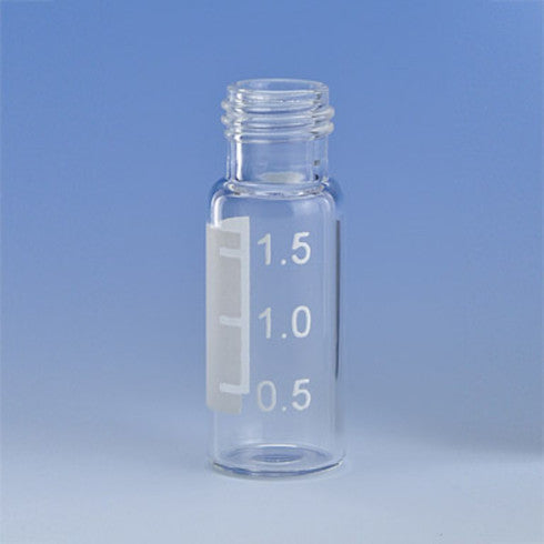 Vial Chromatography 1.8ml Clear, PK100 - All Types