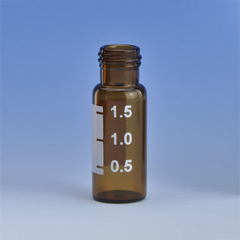 Vial Chromatography 1.8ml Amber, PK100 - All Types