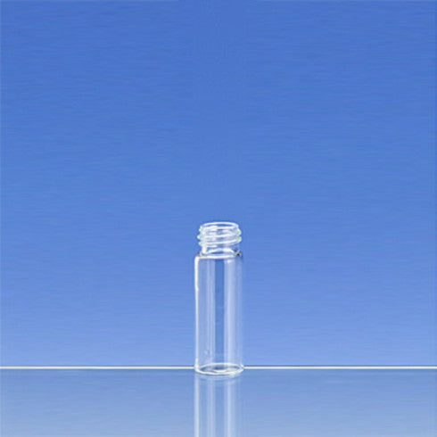 Vial Sample Clear Screw Cap, PK100 - All Sizes