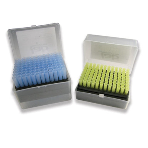 Tip Pipette Racked 1ul - 200ul (Yellow),PK10X96