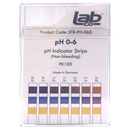 Indicator Strip pH 0 - 6,PK100,