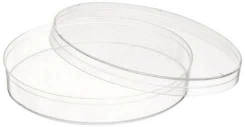 Plastic Petri dishes with lid 90*15mm, Polystyrene 20 Pcs/Pa