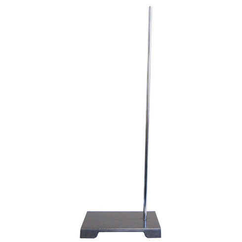 Retort Stand, Light-weight Base 20X13X2 CM, with 60cm Rod.