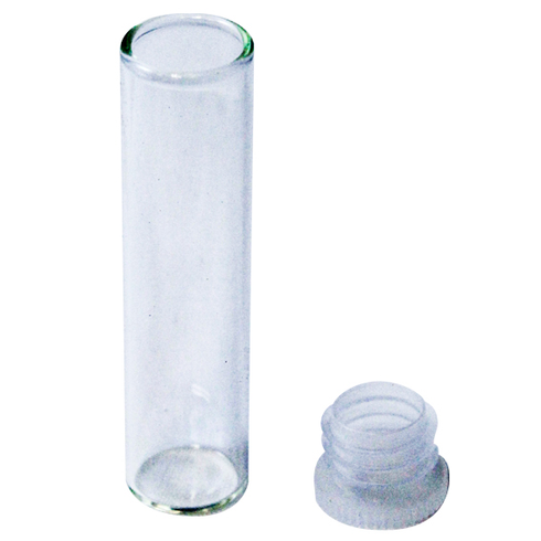 Specimen Tube Soda Lime Glass with Recyclable Polyethylene C