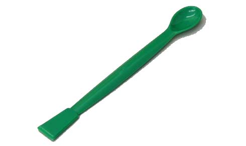 Spatulas, 180mm, Polypropylene Charged with Fibre Glass, 1 Spoon End, 1 Flat End