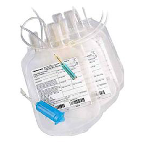 Terumo Blood Transfer Bag 600ml, with One Coupler, 100 per C