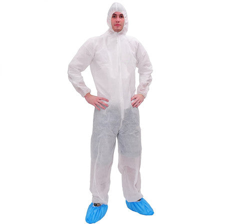 Disposable Dust Protective Polypropylene PP Tyvek Coverall w