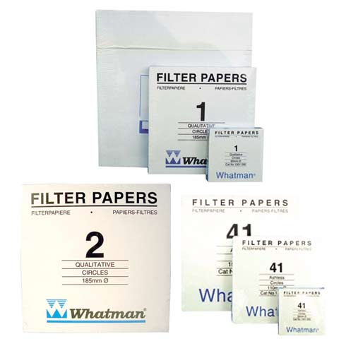 Whatman Filter Paper, Quantitative, Biodegradable, 100/Pack - All Models