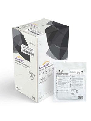 Gloves Dermashield Latex 7.5 -50