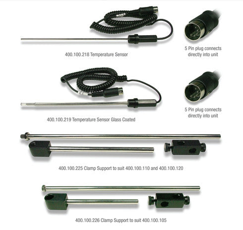 Temperature Sensor PT1000 230mm Length, Each