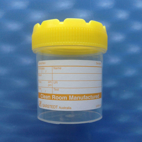 500pcs/ctn - Sarstedt Specimen Container Sterile 70ml Urine